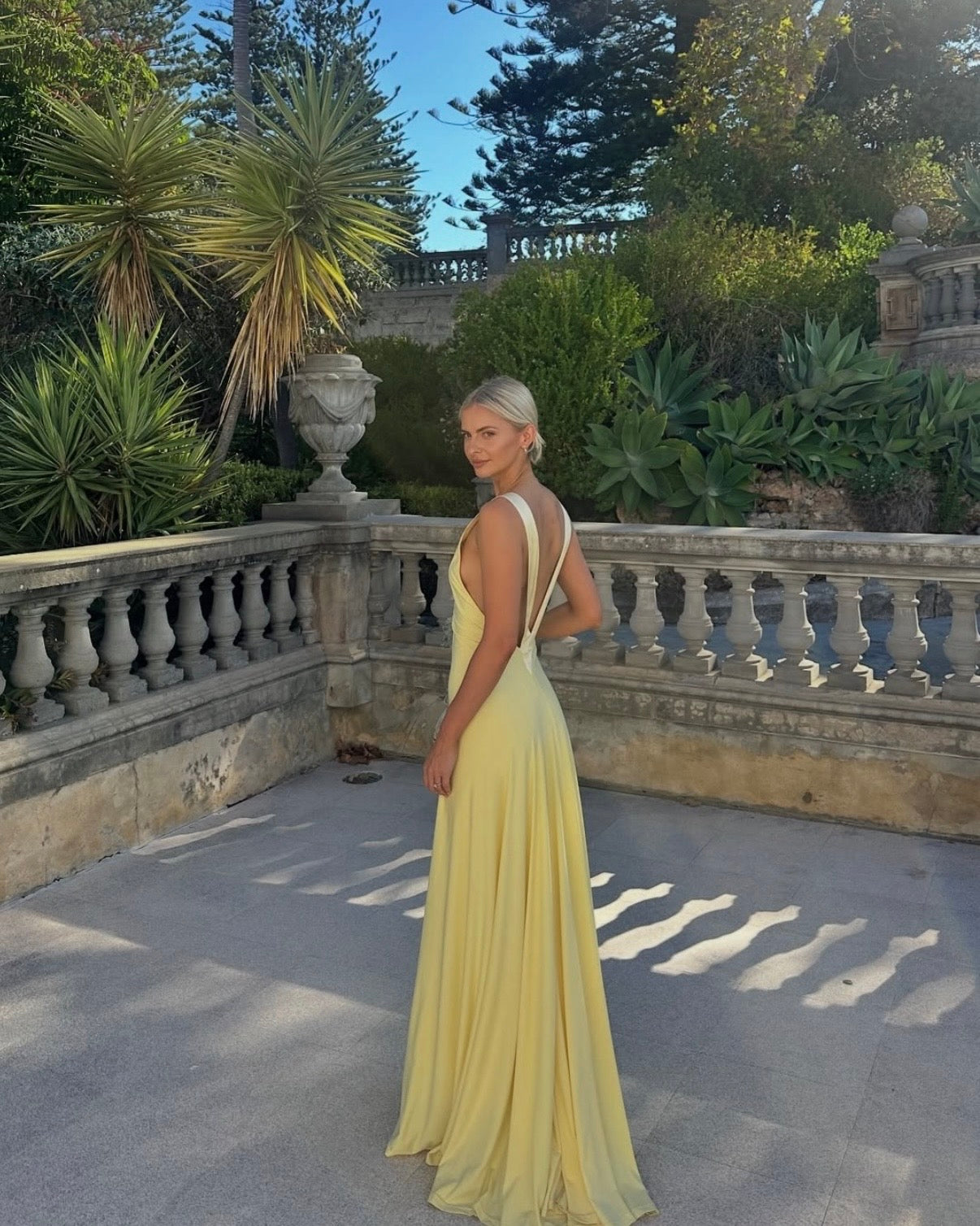 Rosa Gown - Yellow