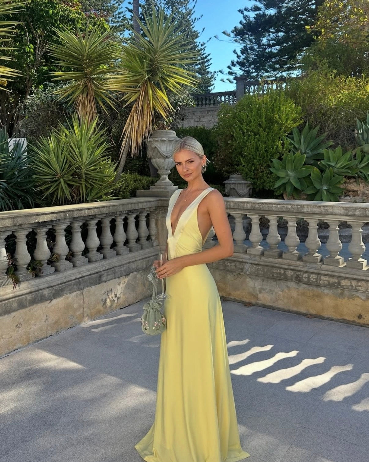 Rosa Gown - Yellow