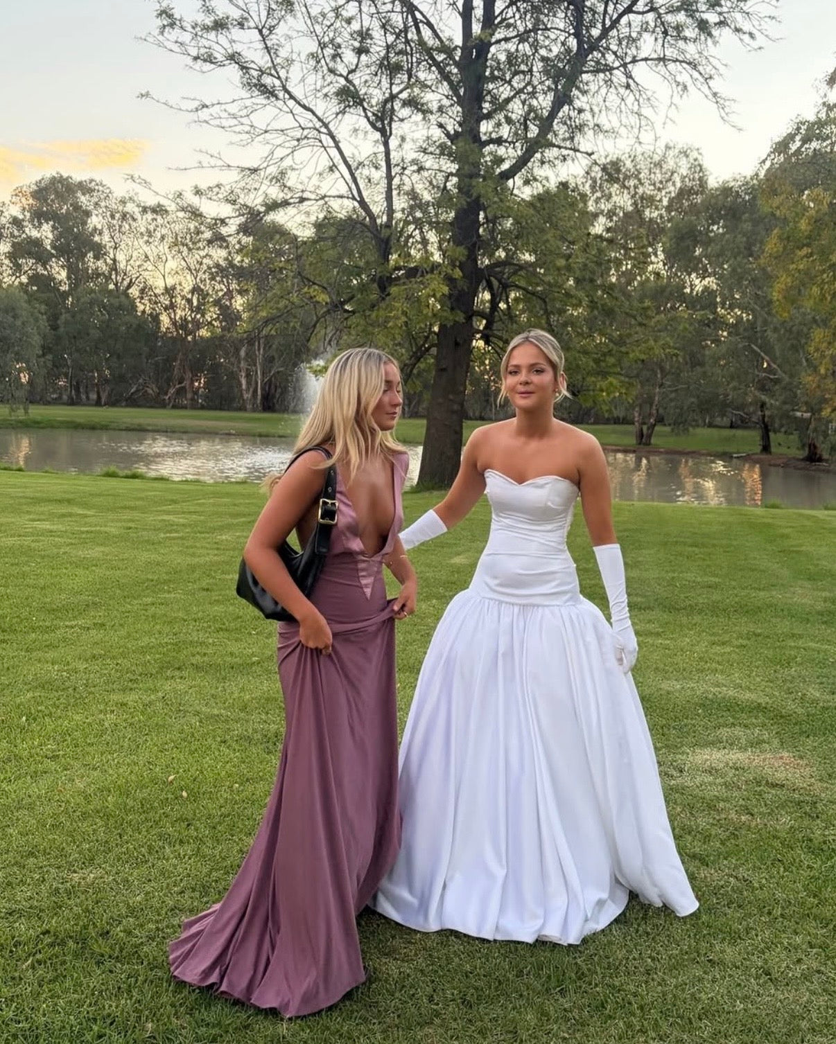 Rosa Gown - Mauve