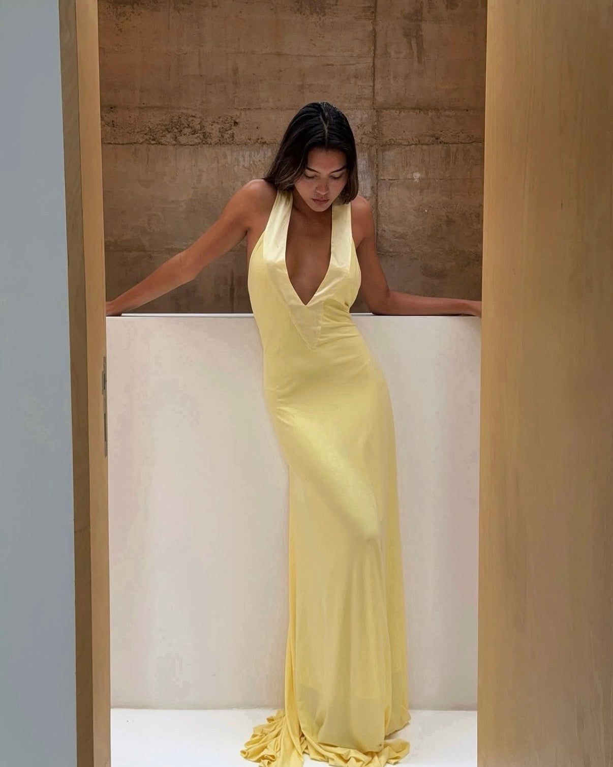 Rosa Gown - Yellow