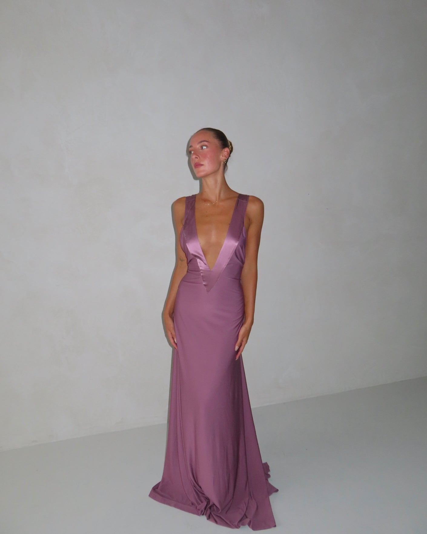 Rosa Gown - Mauve