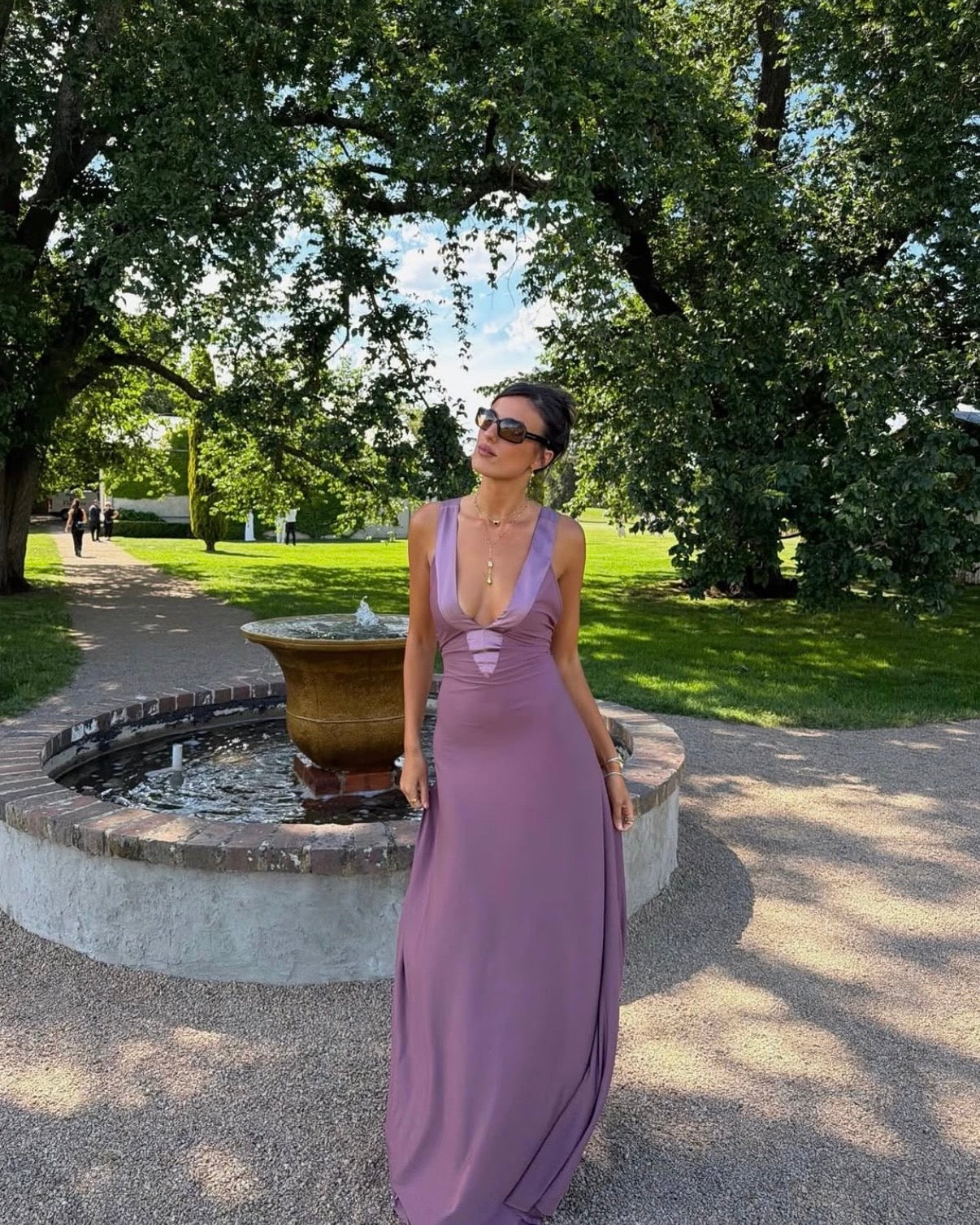 Rosa Gown - Mauve