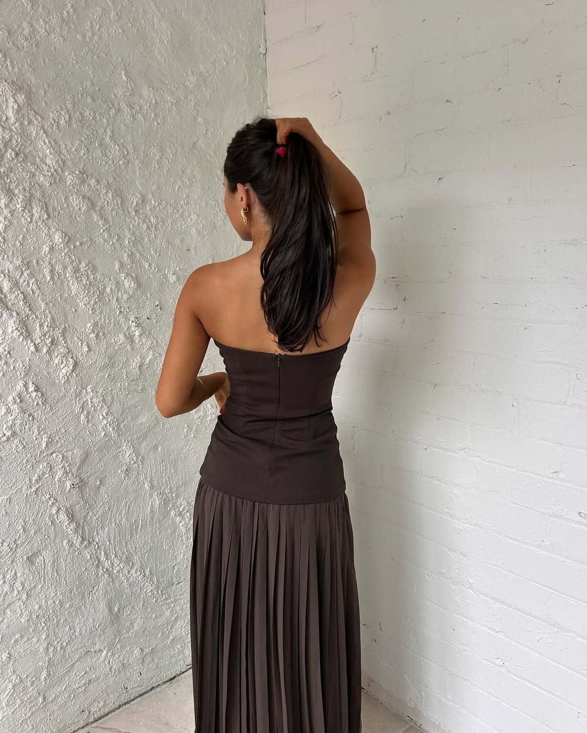 Nicolette Gown - Espresso