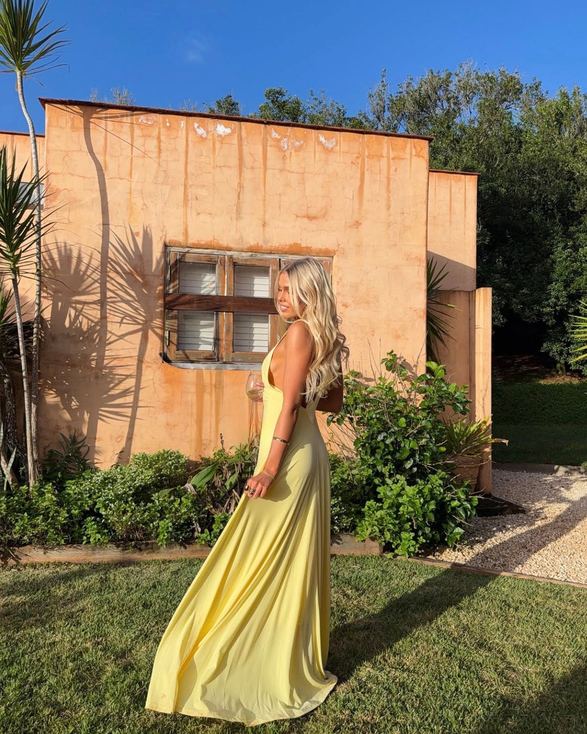 Rosa Gown - Yellow