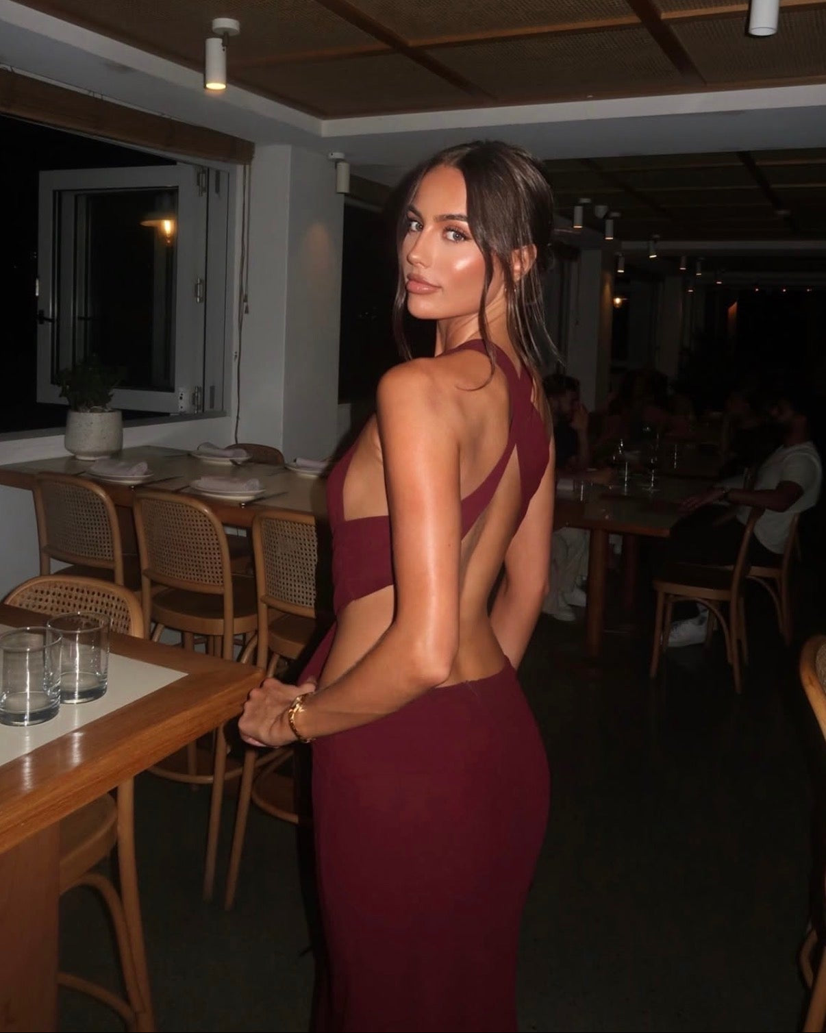Yvette Dress - Brown