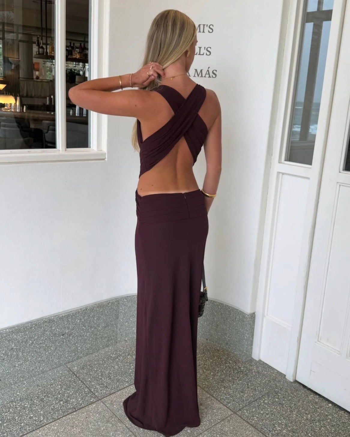 Yvette Dress - Brown