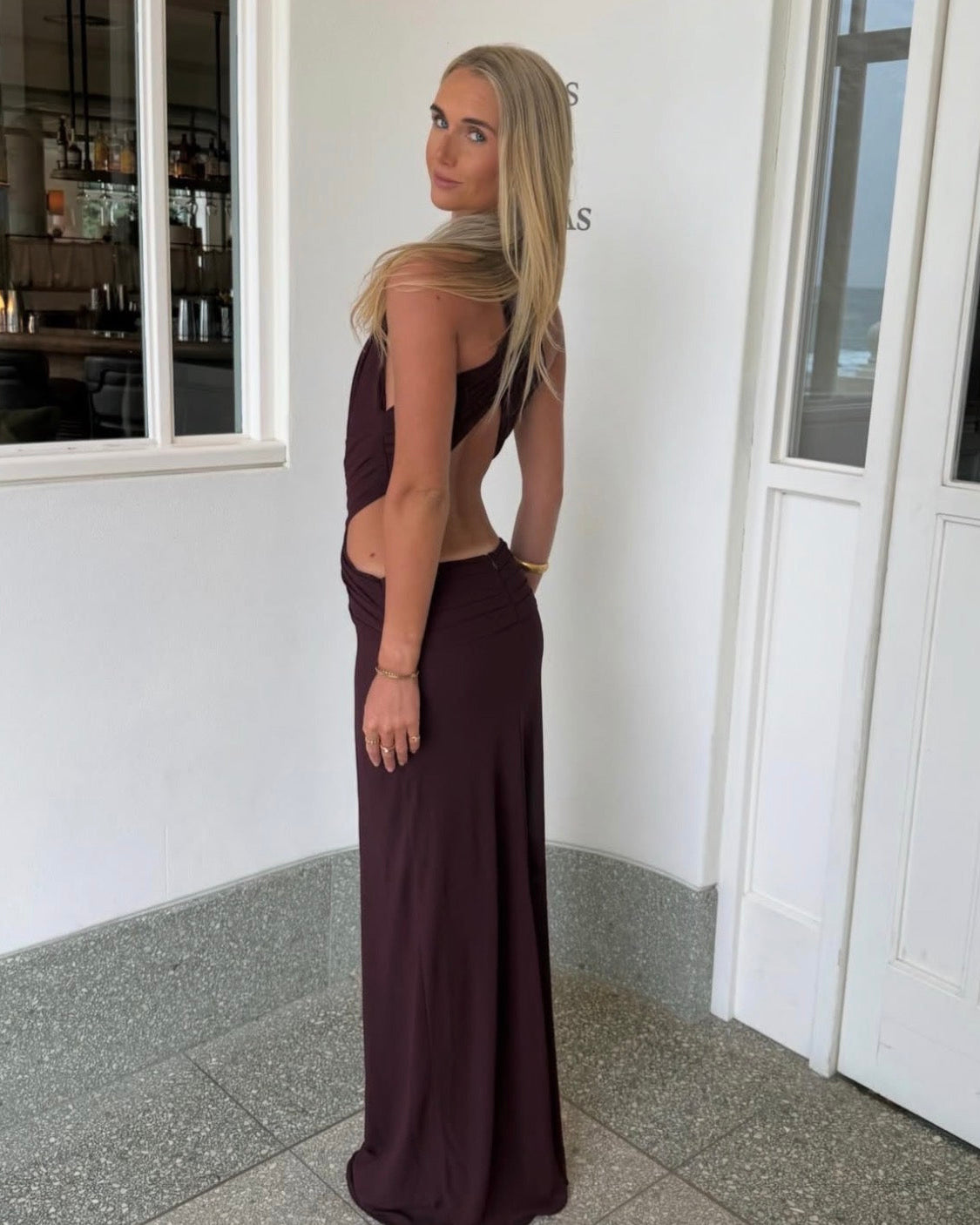 Yvette Dress - Brown