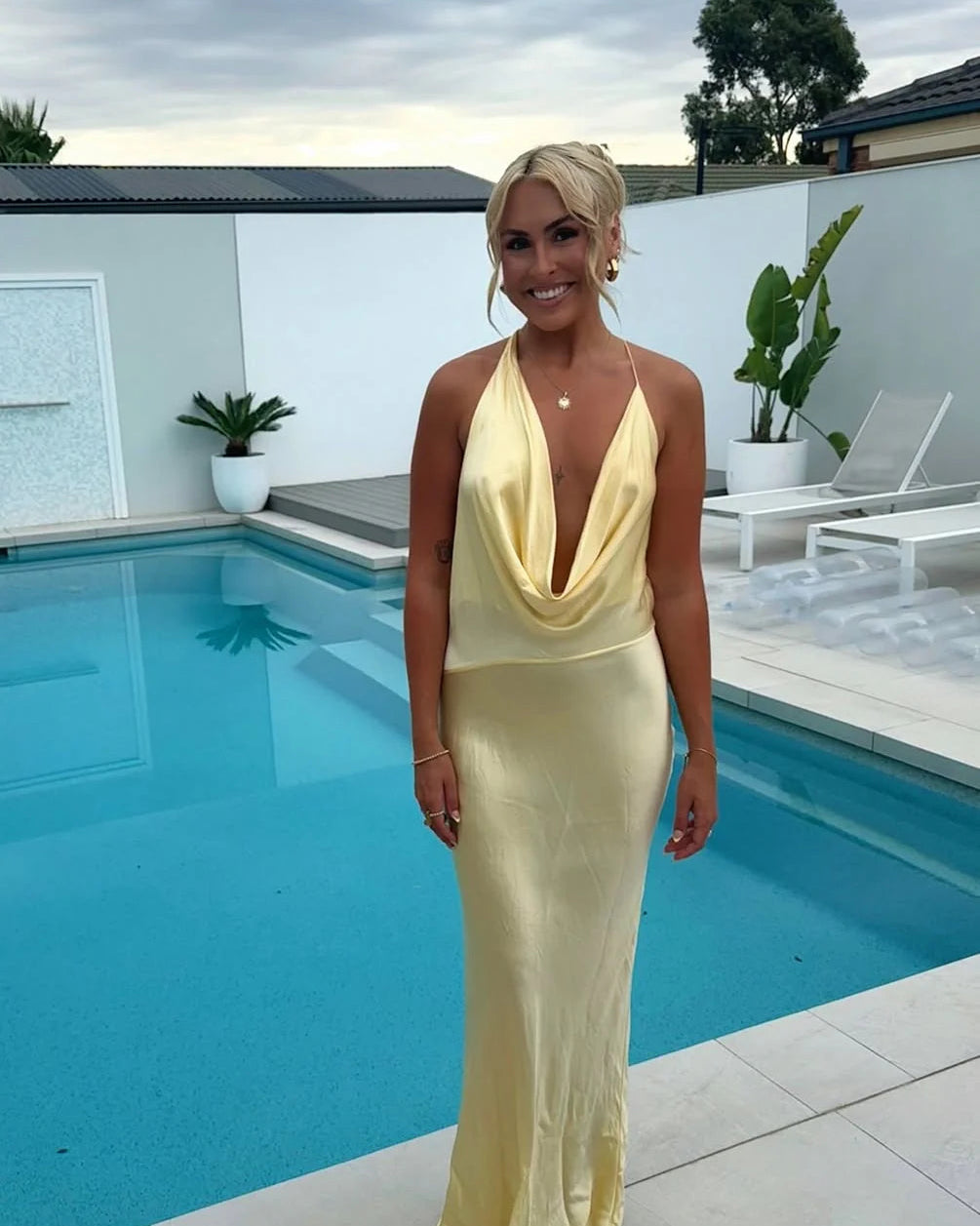 Gabi Gown - Lemon