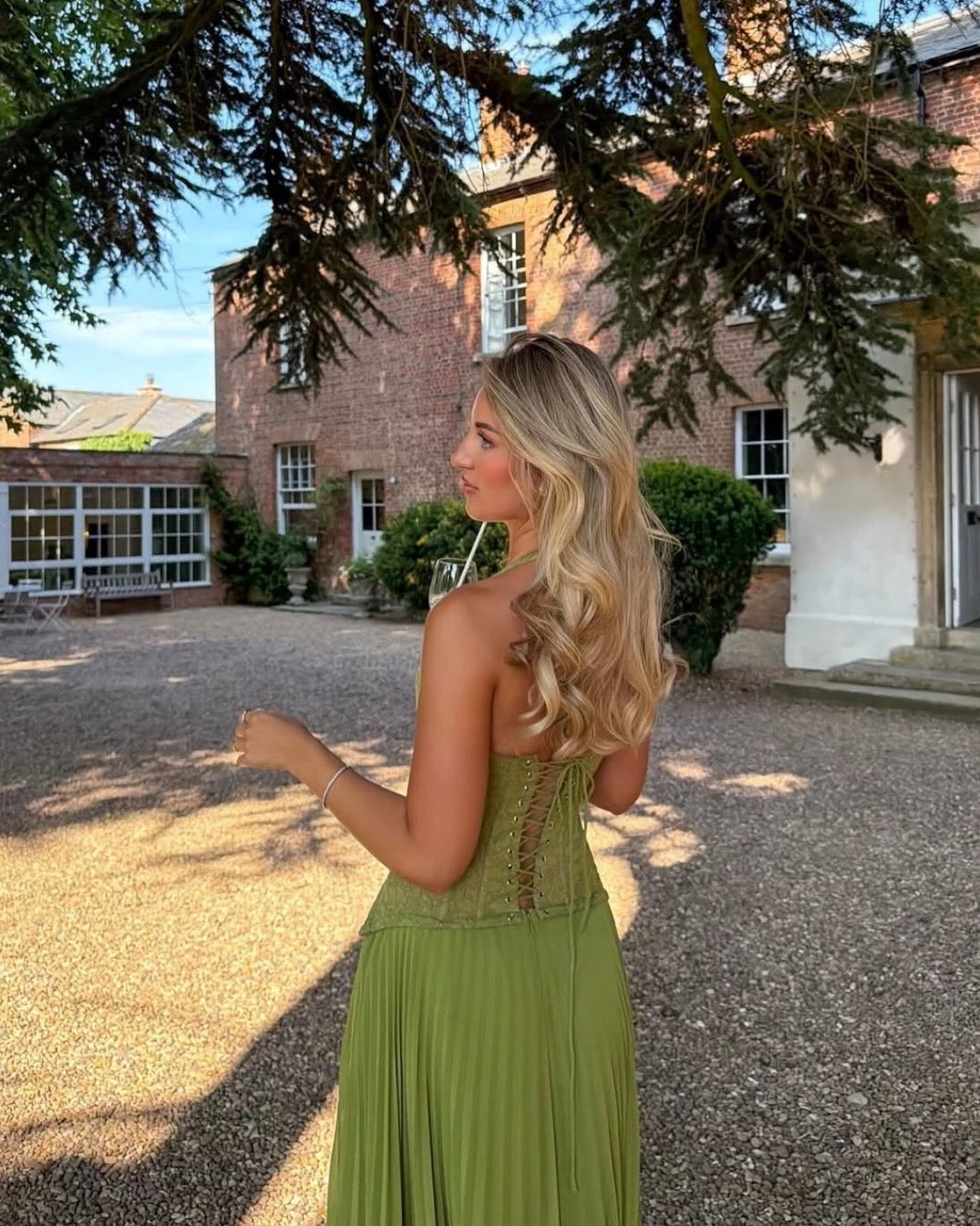 Gaia Dress - Green