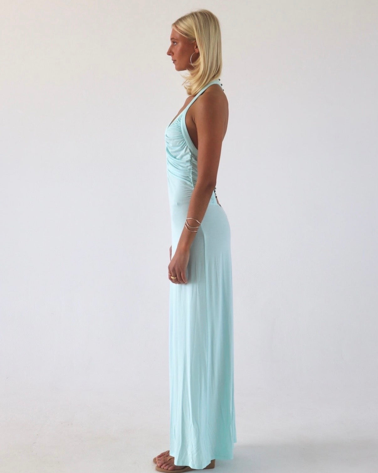 Angelina Maxi in Aqua