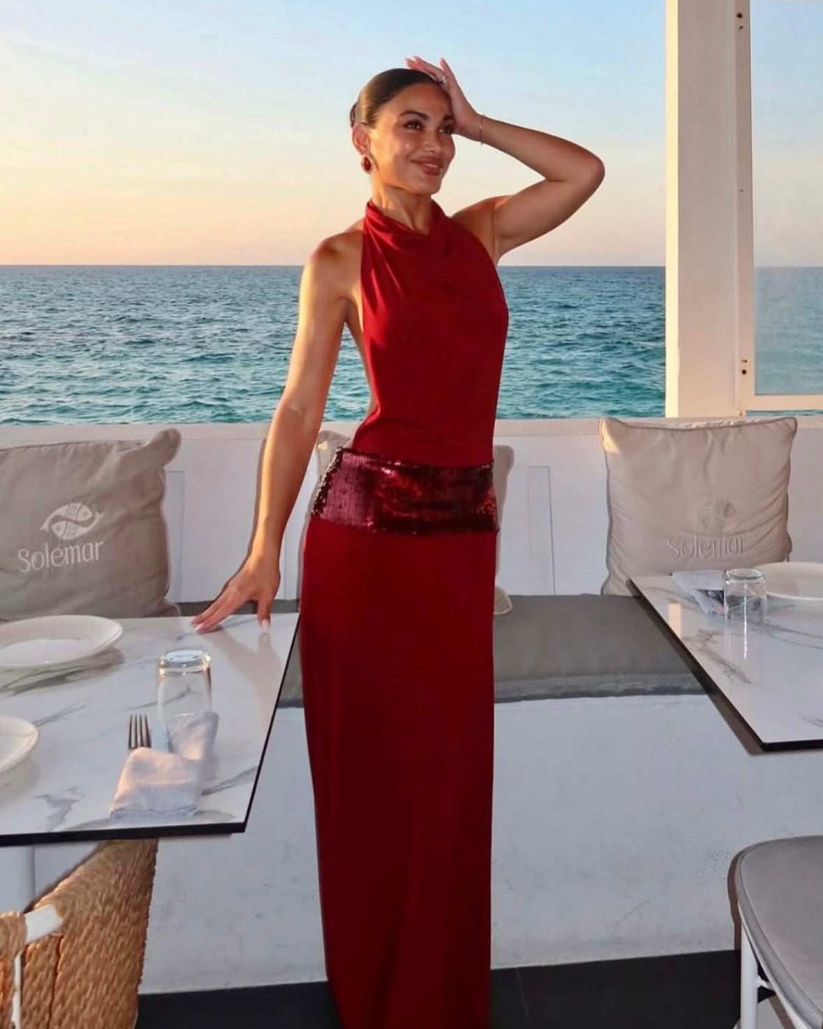 Adele Gown - Wine