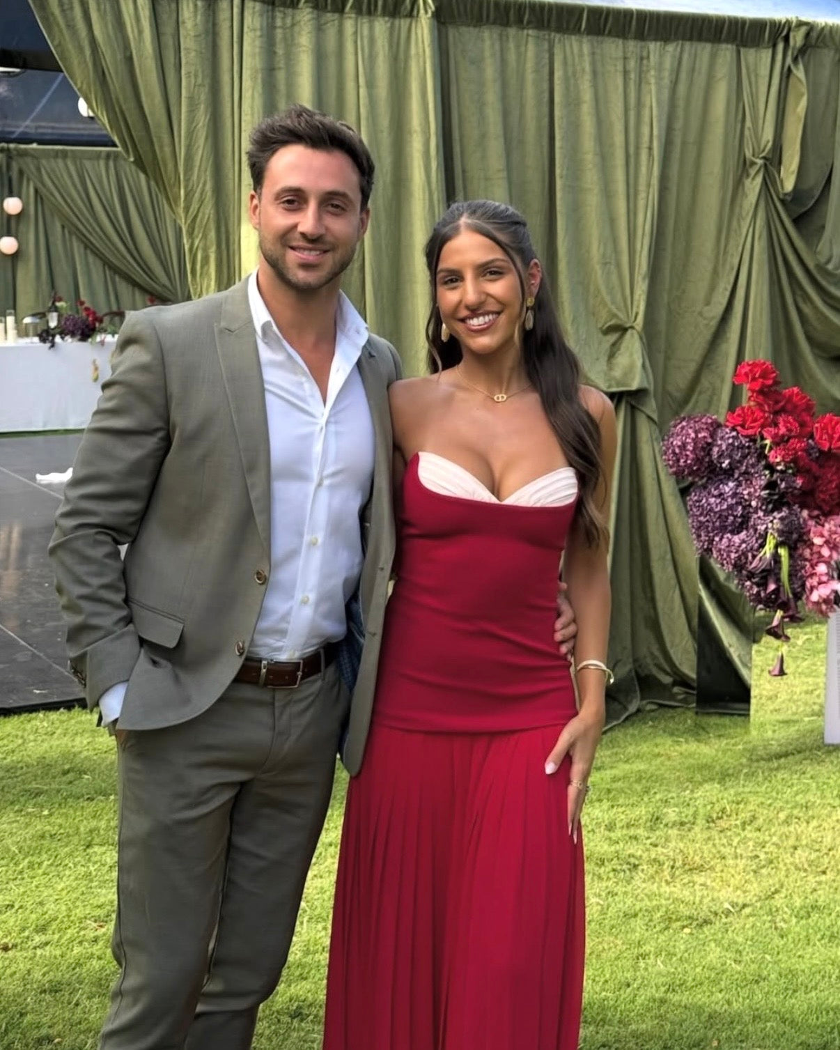 Nicolette Gown - Raspberry