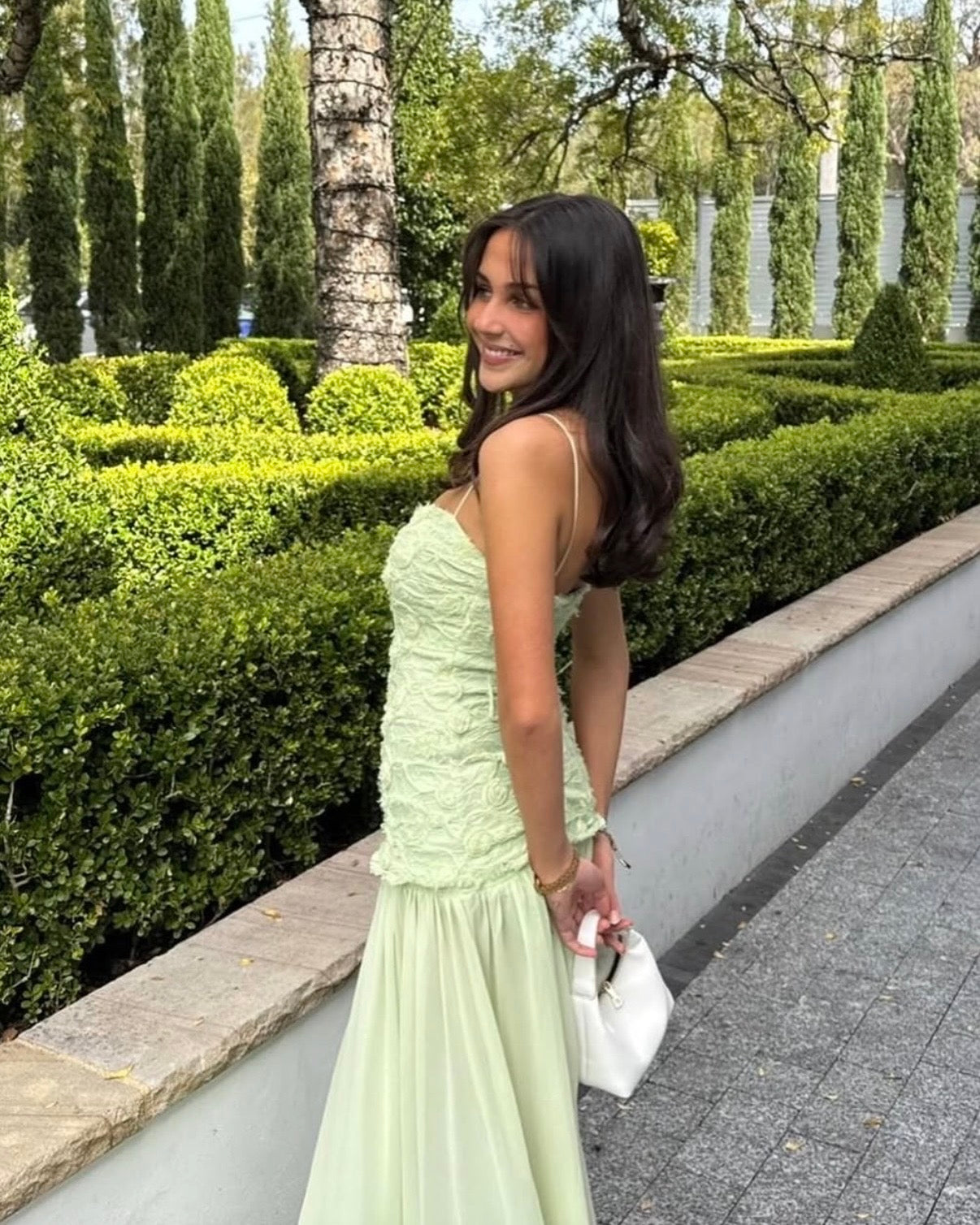 Renata Dress - Mint