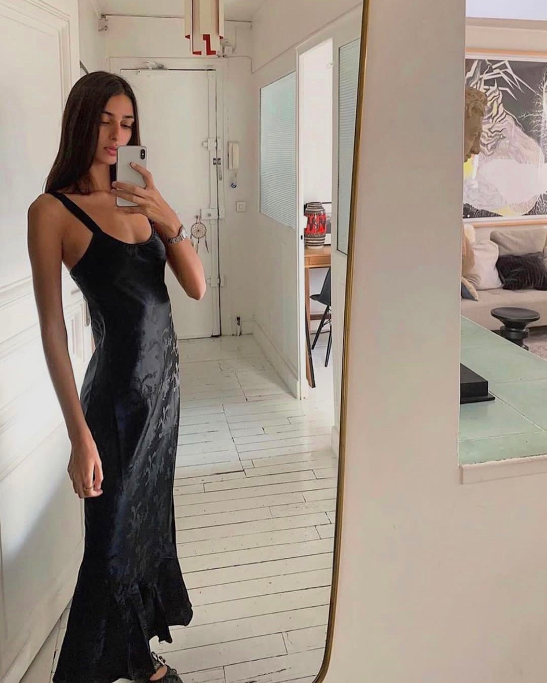 Allegra Dress - Black Dragon
