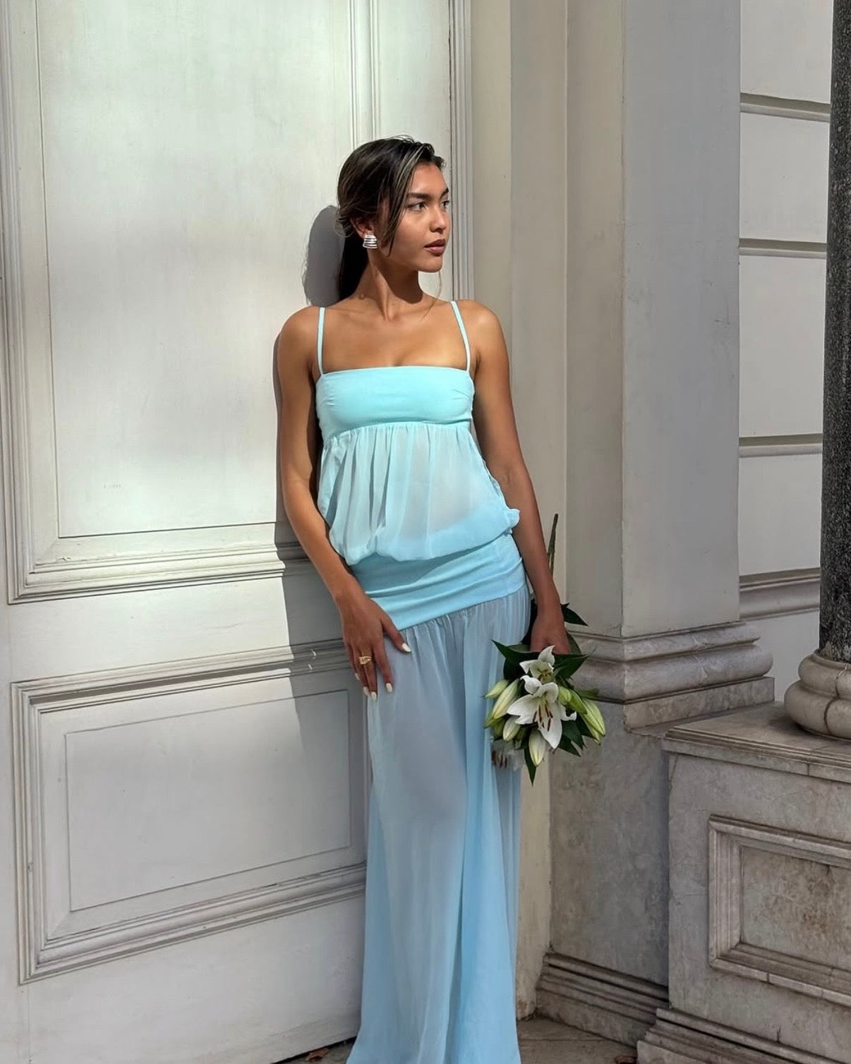Romeo Gown - Aqua