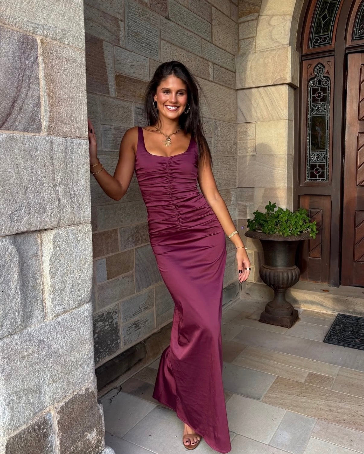 Atlein Gown - Purple