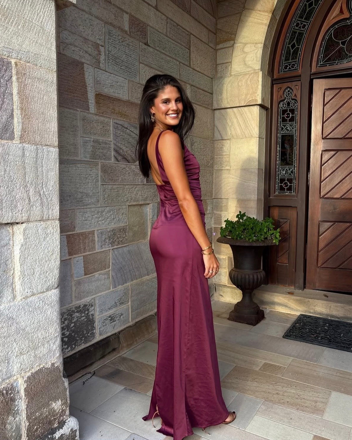 Atlein Gown - Purple