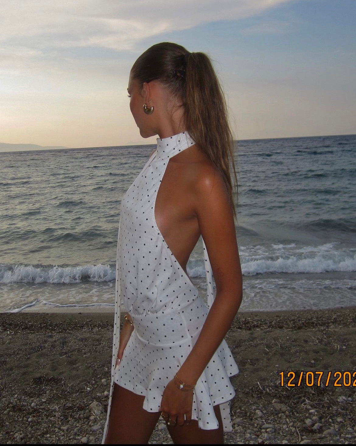 Enya Backless Mini Dress