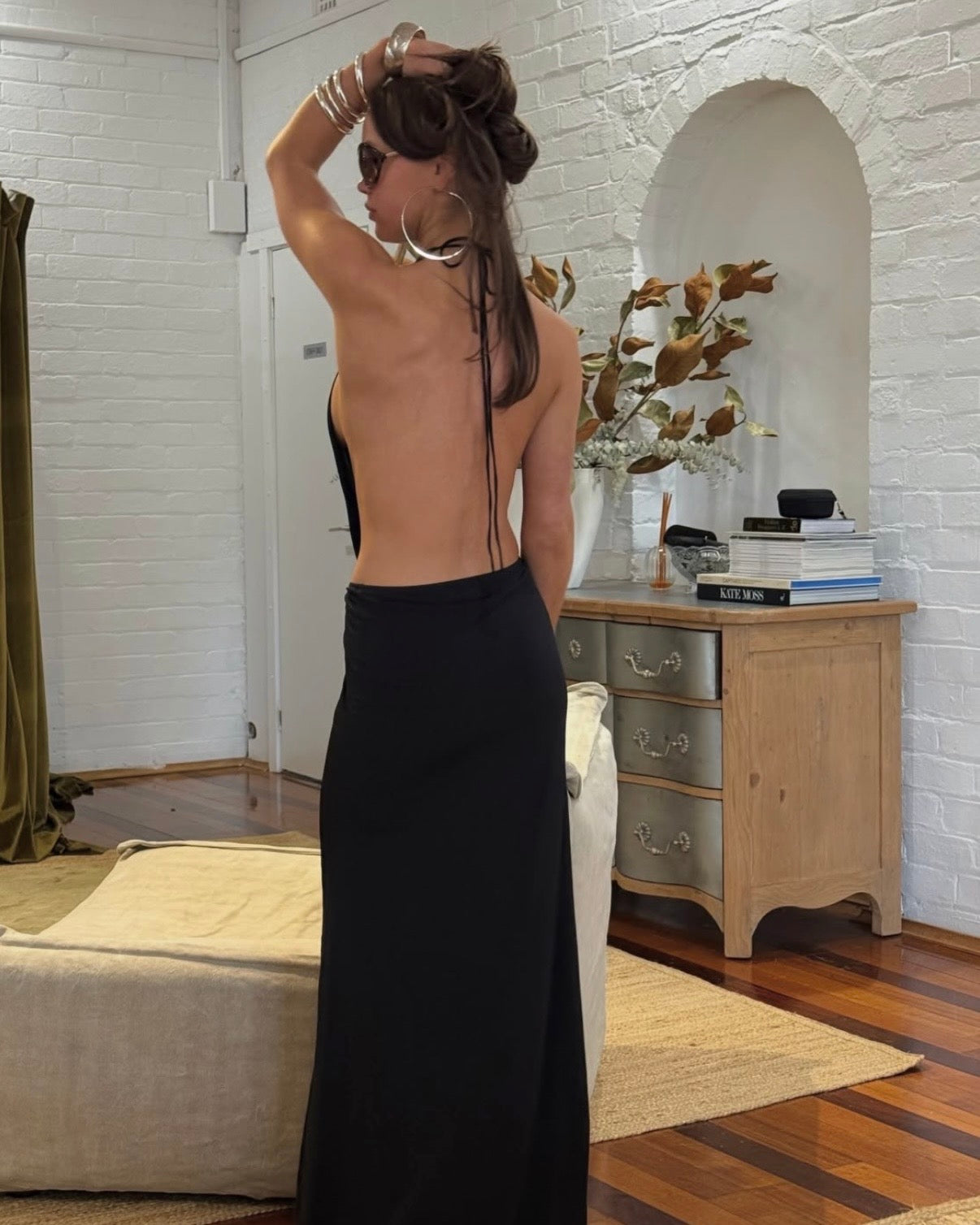 Jackie Gown - Black