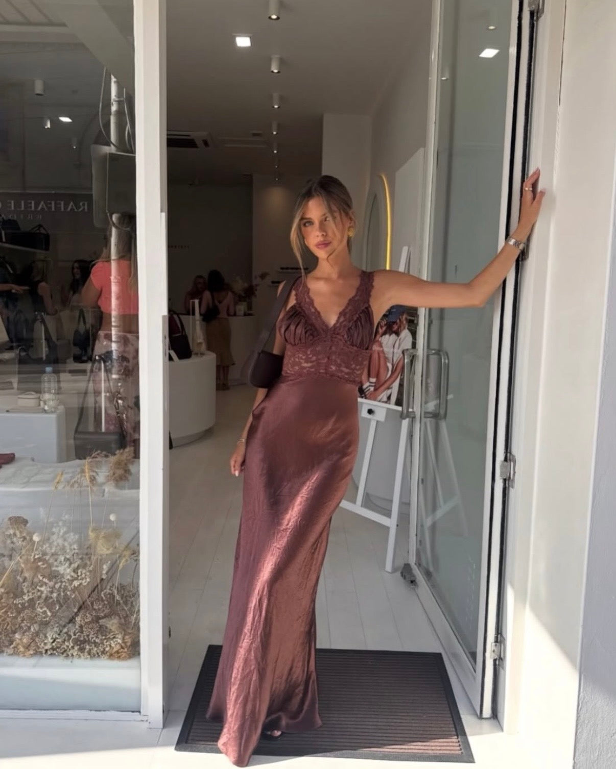 Eveline Dress - Cacao