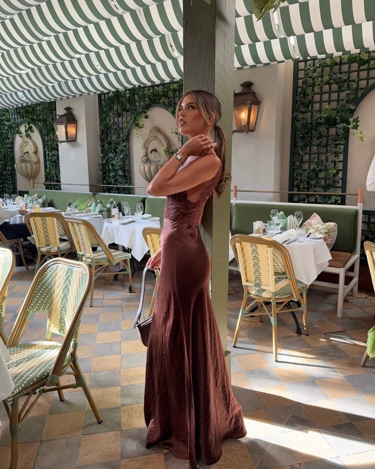 Eveline Dress - Cacao