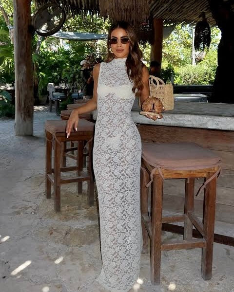 Mireille Dress - Ivory