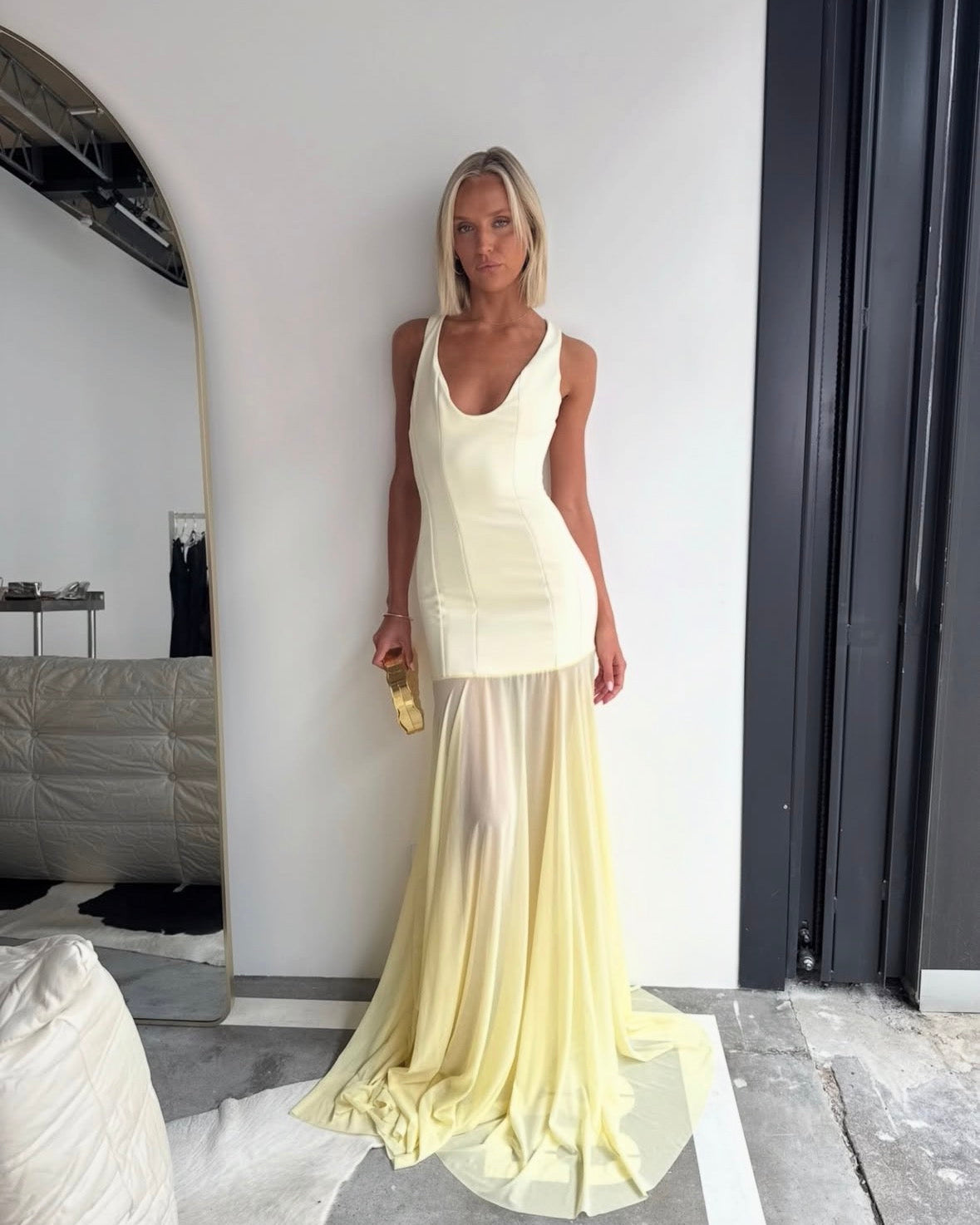 Odessa Gown - Lemon