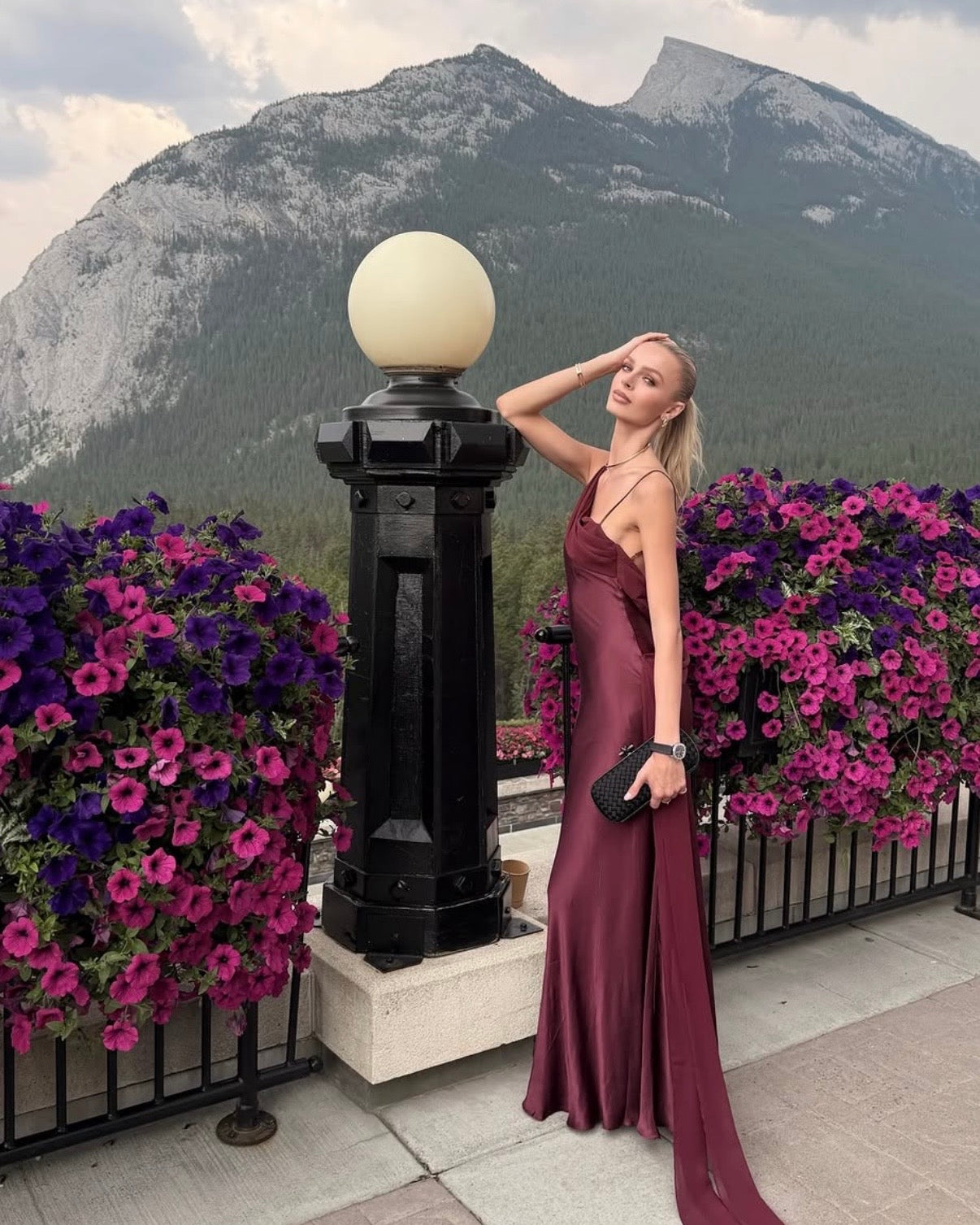 Helena Dress - Plum