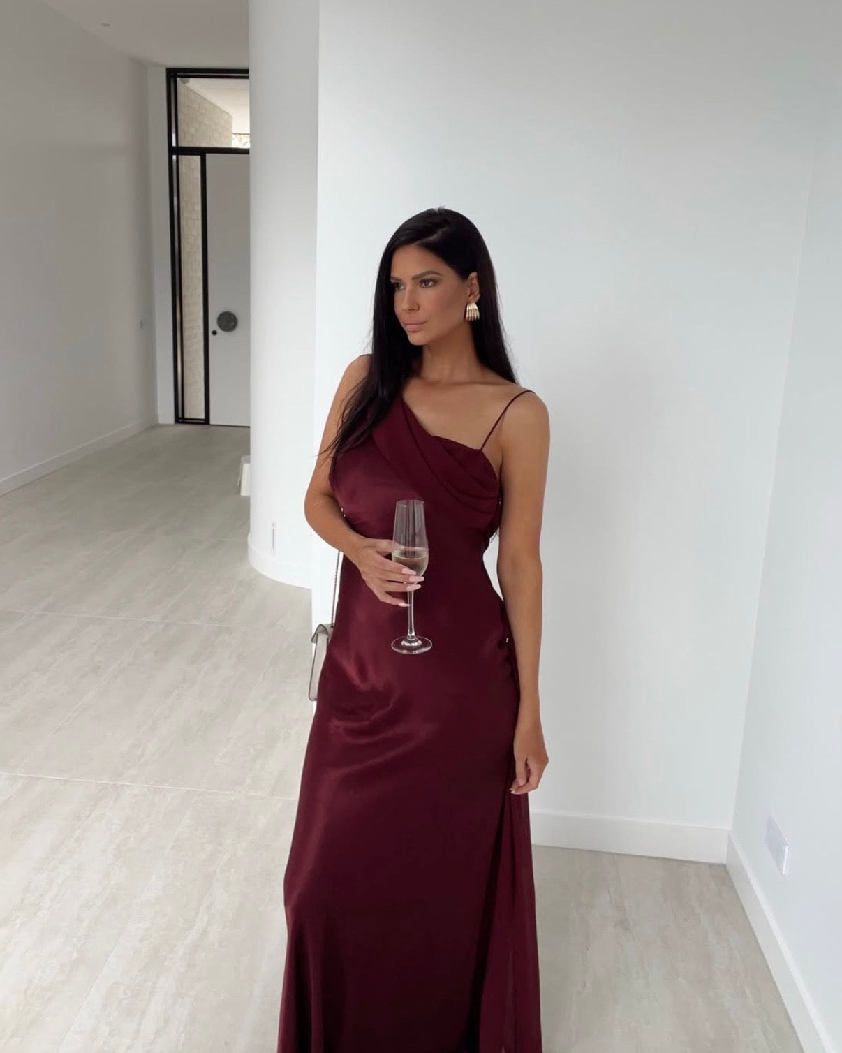 Helena Dress - Plum