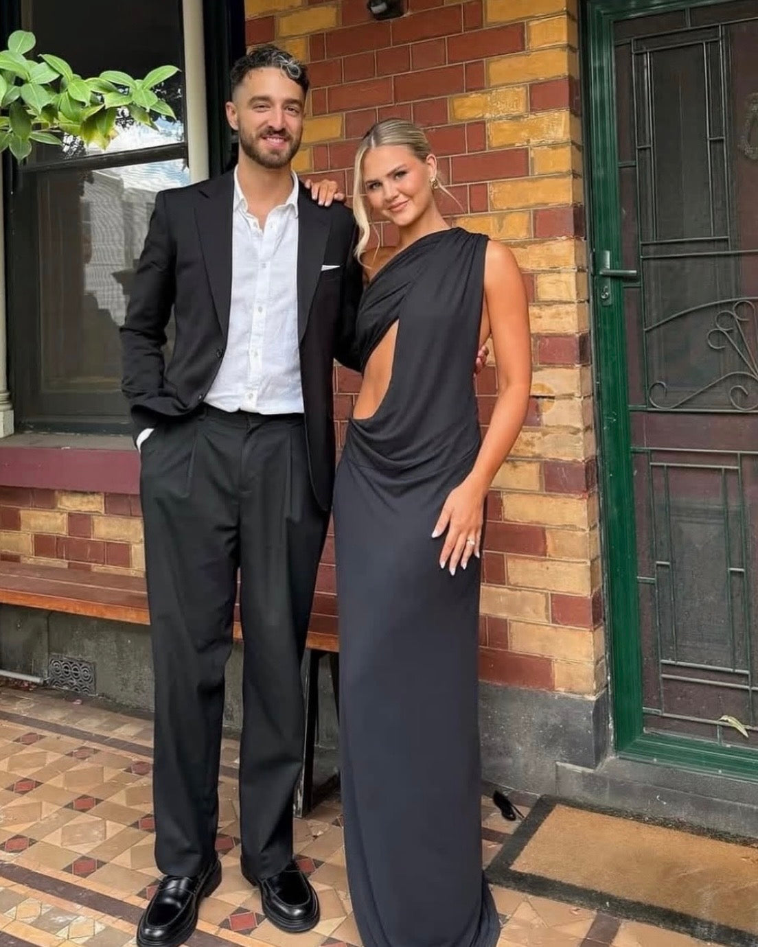 The Solstice Cupro Dress - Black
