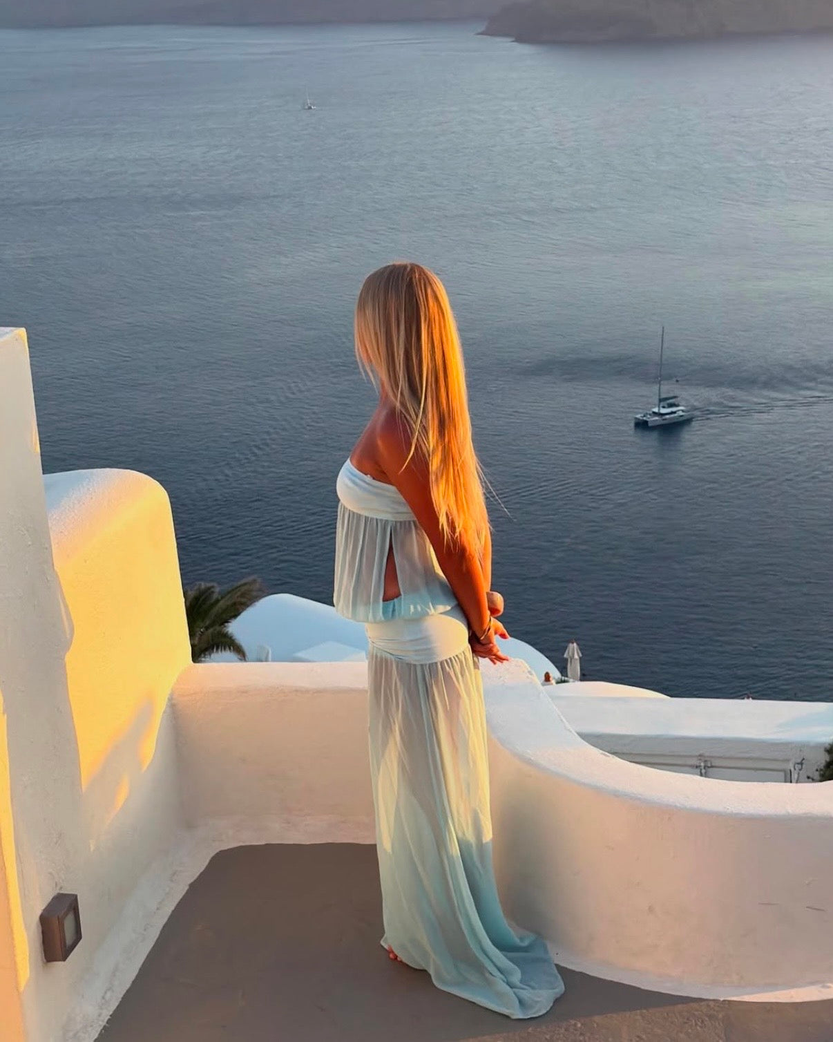 Romeo Gown - Aqua