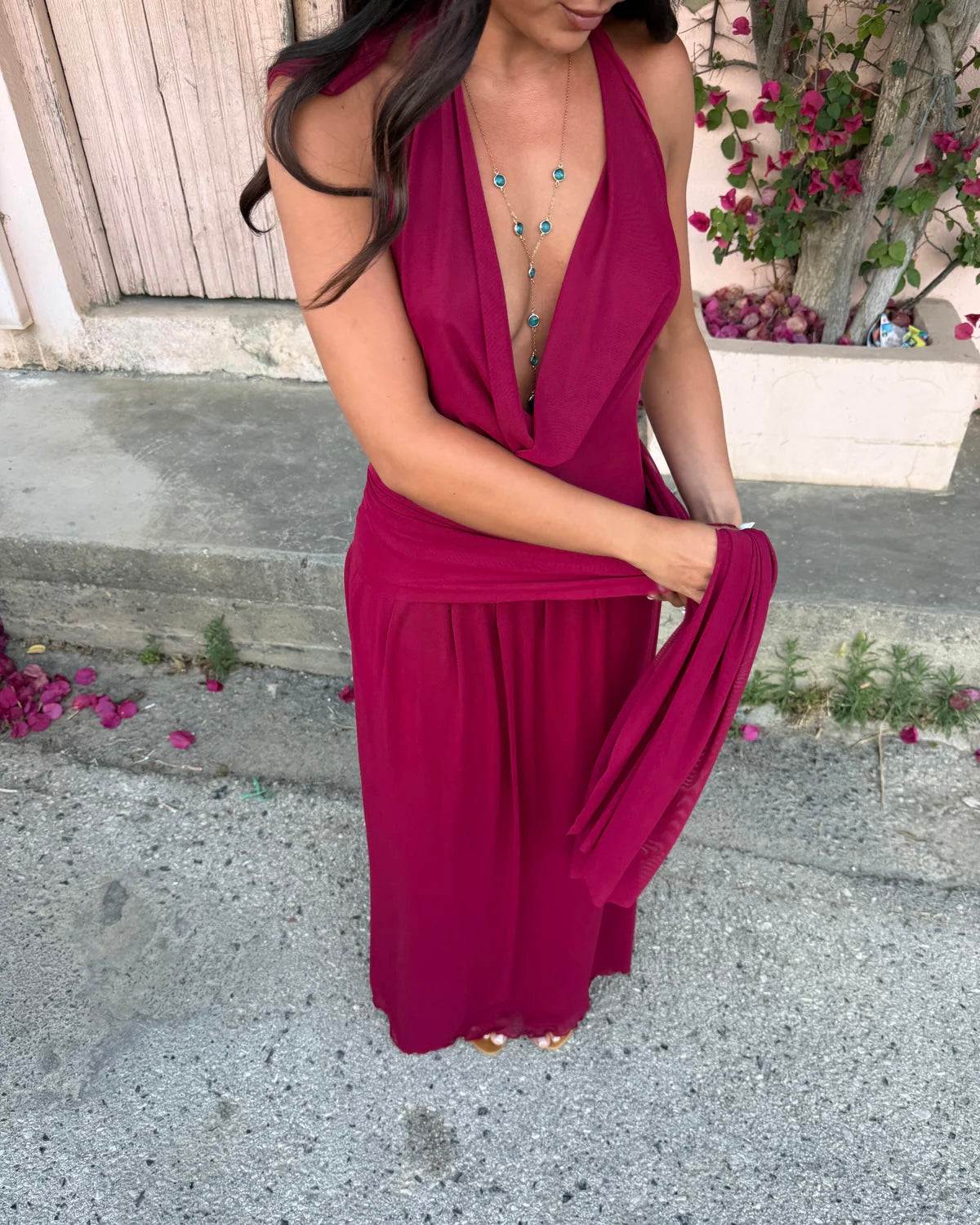 Yosei Dress in Red