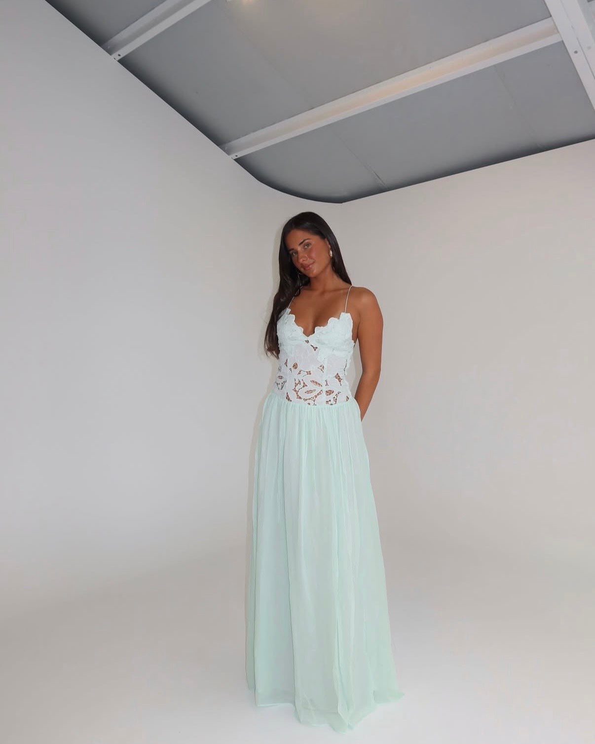 Stephanie Maxi Dress - Seafoam