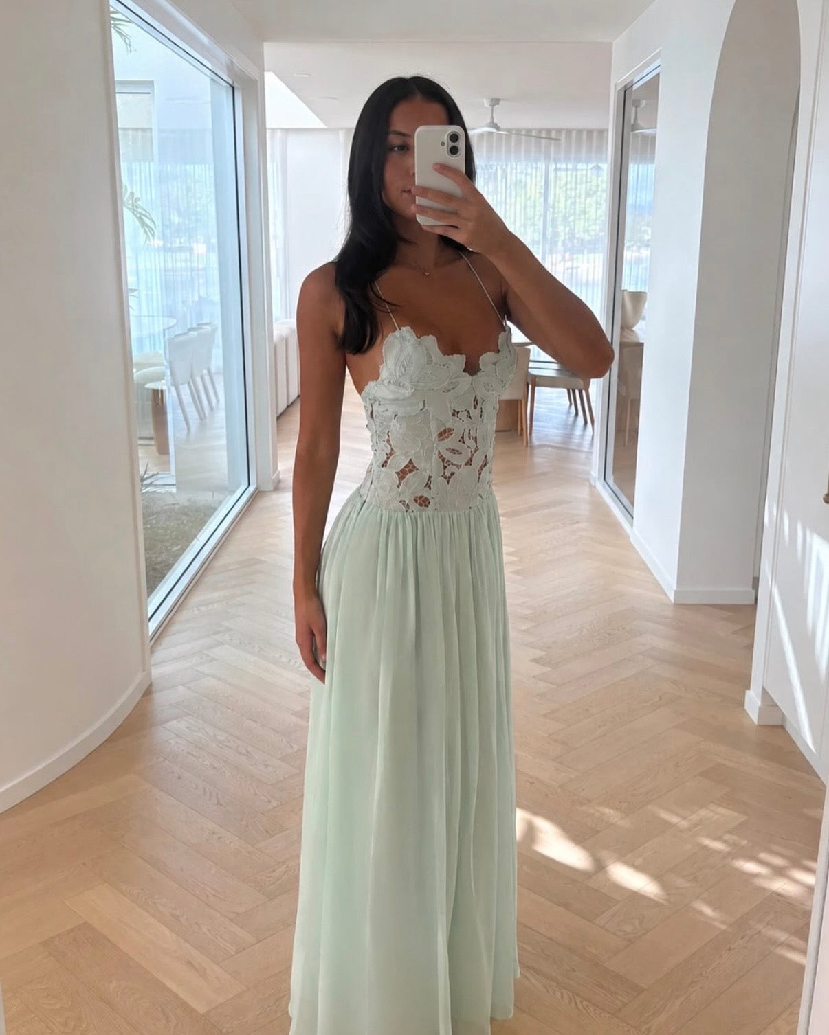 Stephanie Maxi Dress - Seafoam