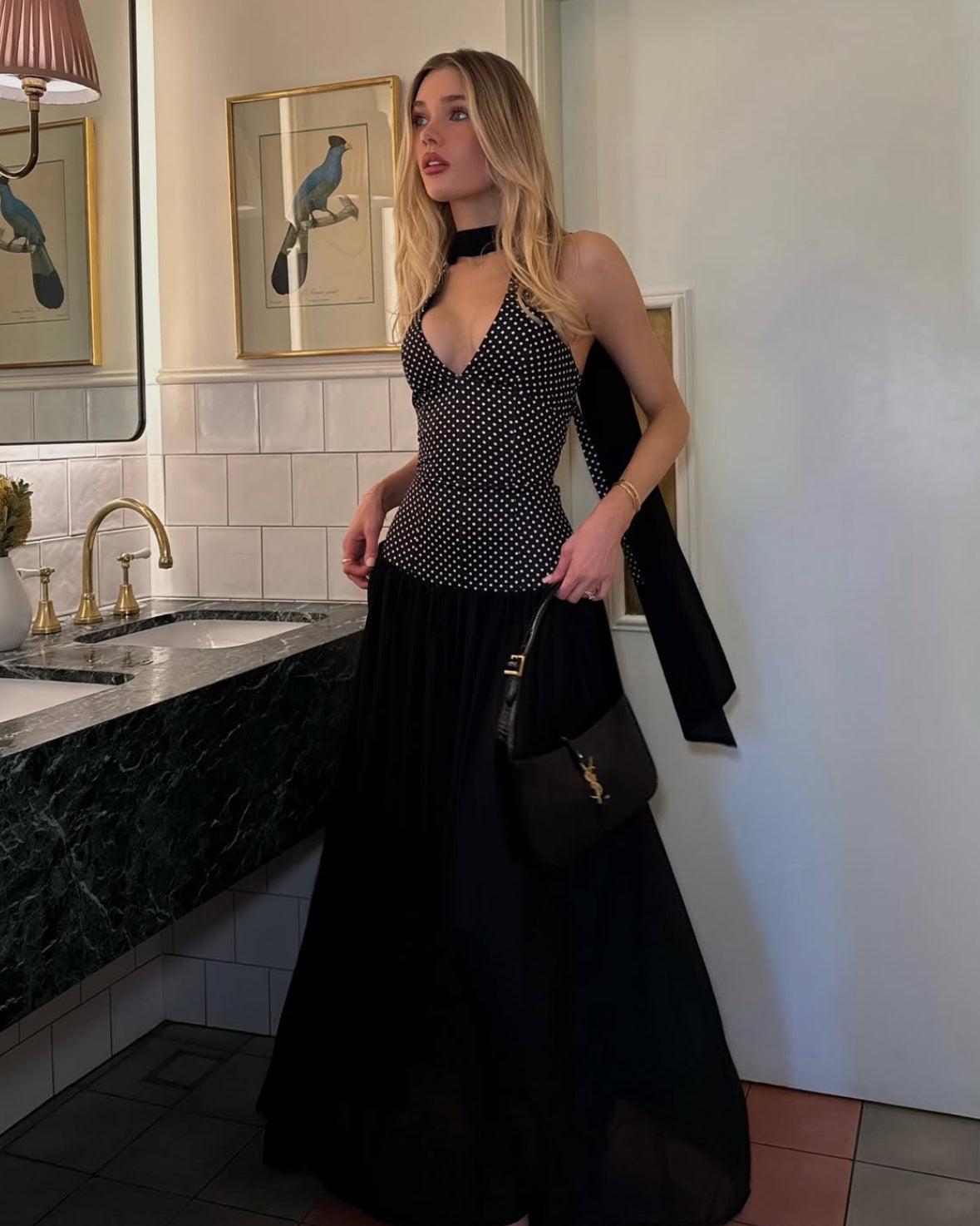 Lile Maxi Dress - Polkadot