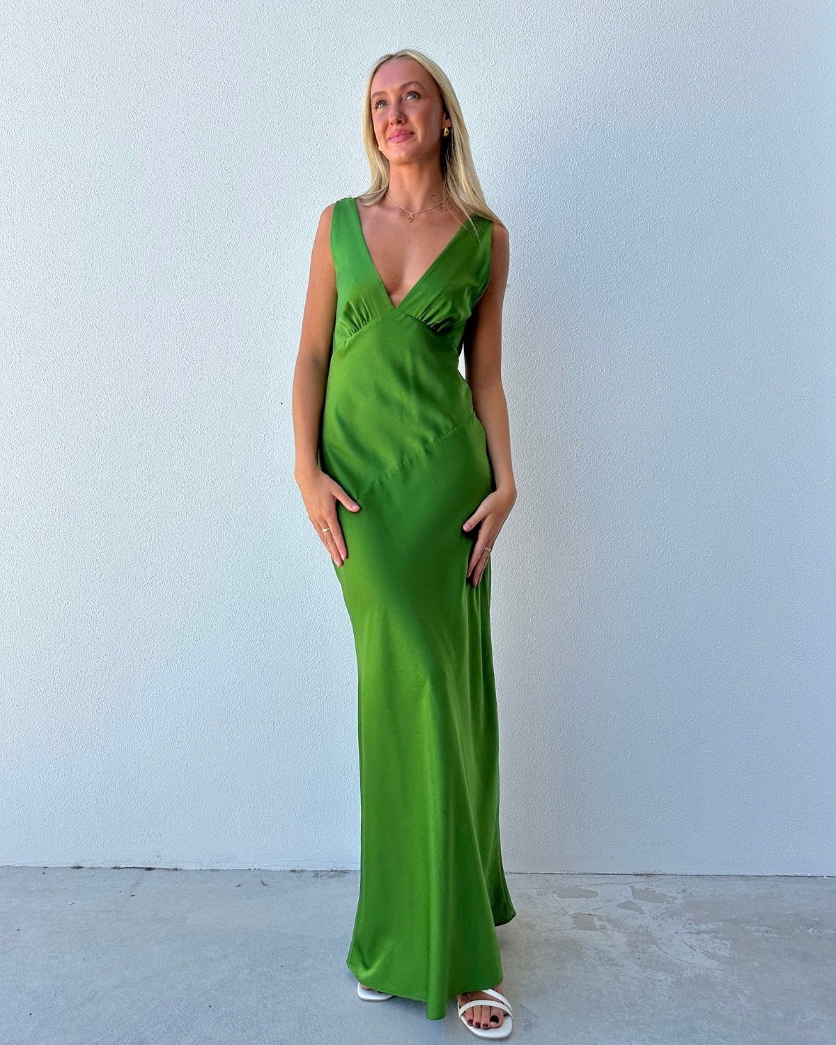 Nadia Maxi Dress - Emerald