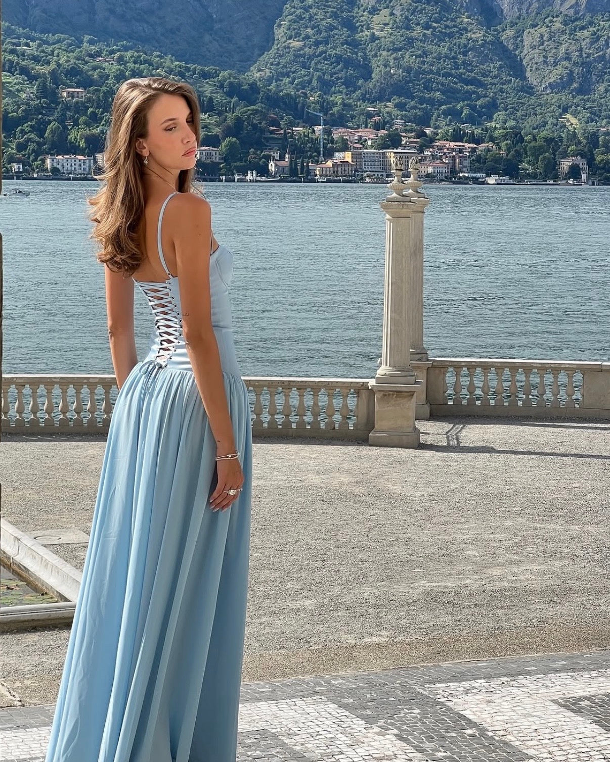 Amelia Maxi Dress - Blue