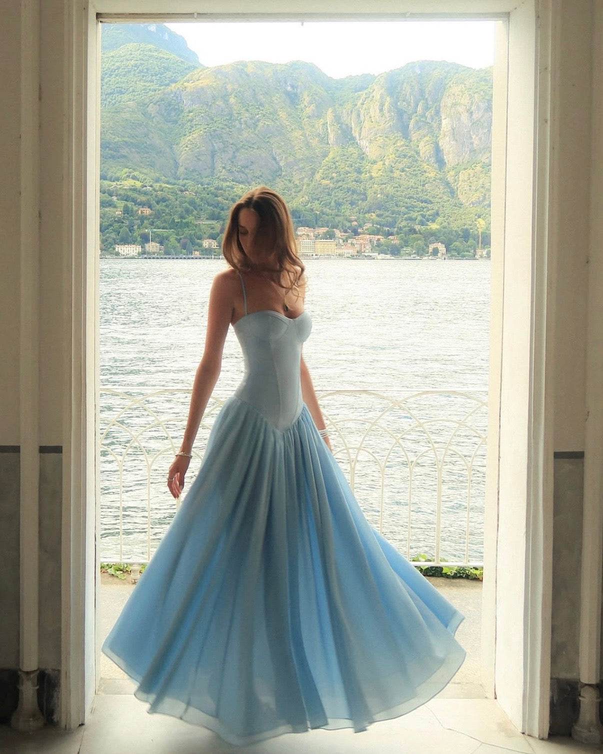 Amelia Maxi Dress - Blue