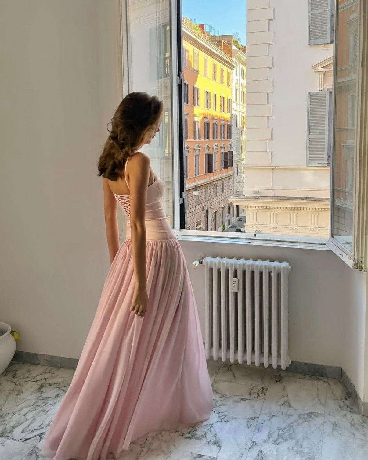 Amelia Maxi Dress - Pink
