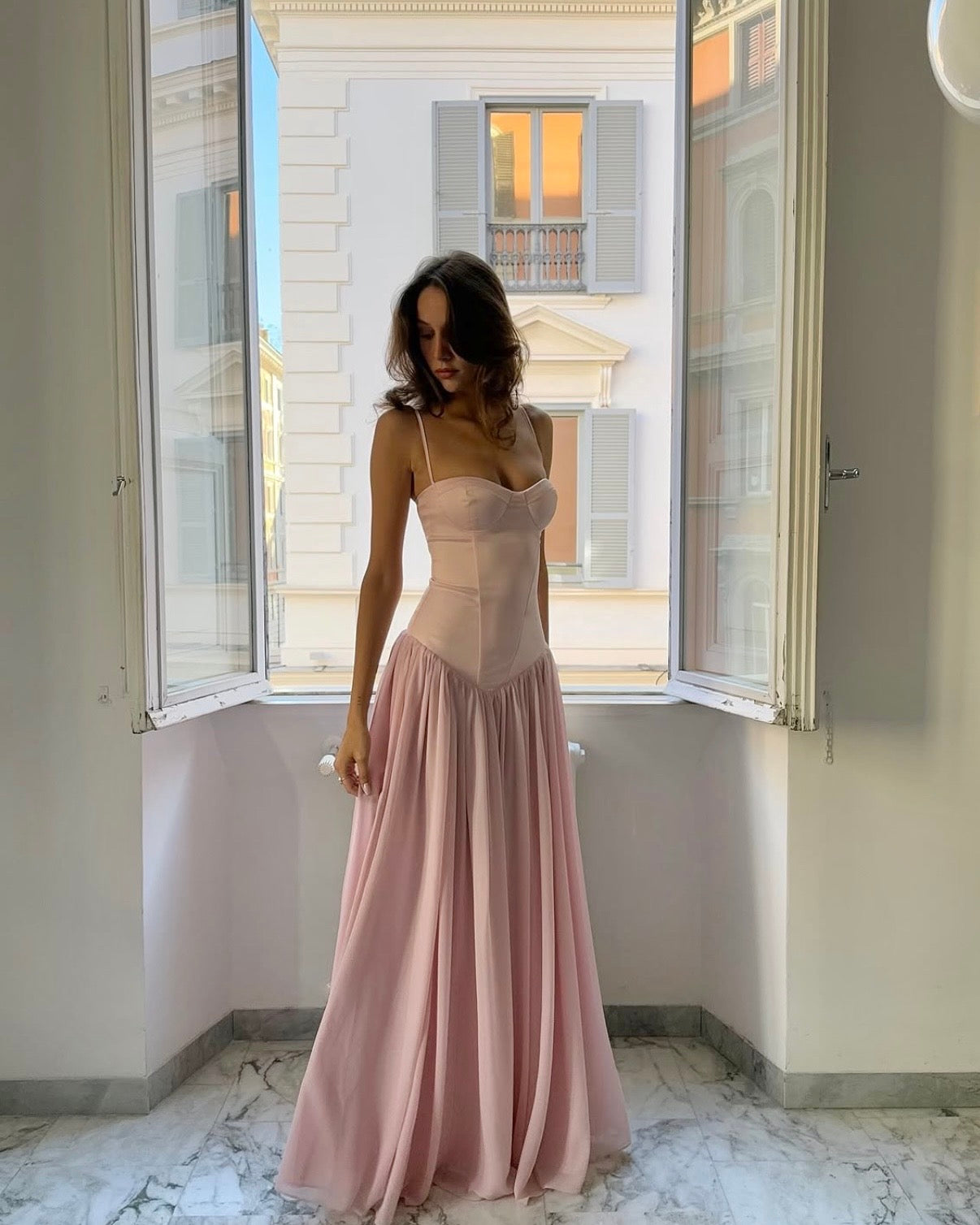 Amelia Maxi Dress - Pink