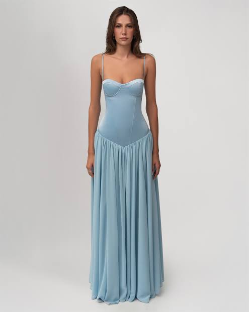 Amelia Maxi Dress - Blue