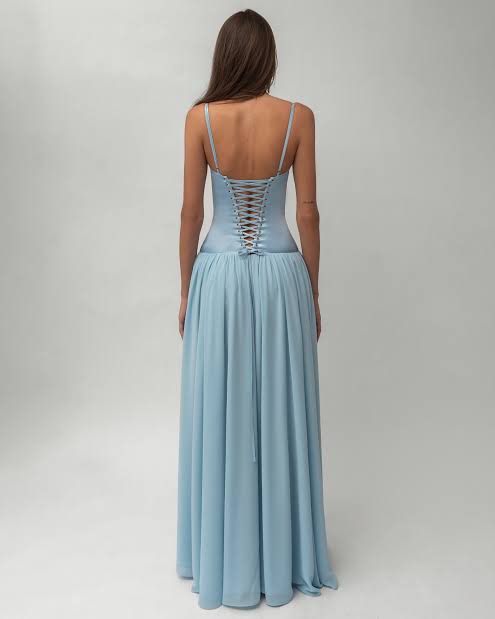 Amelia Maxi Dress - Blue