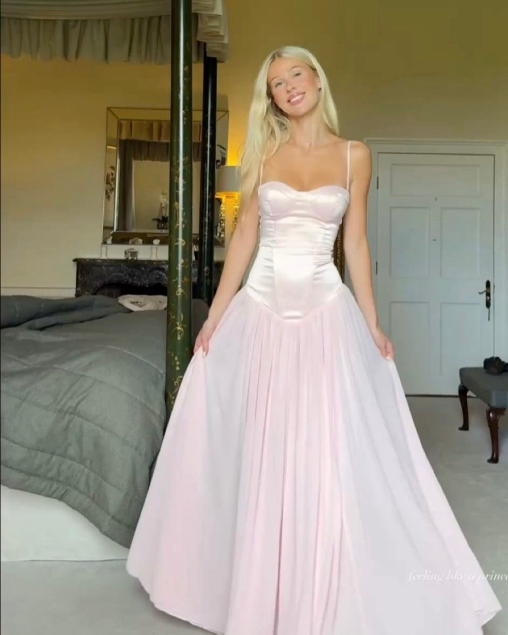 Amelia Maxi Dress - Pink