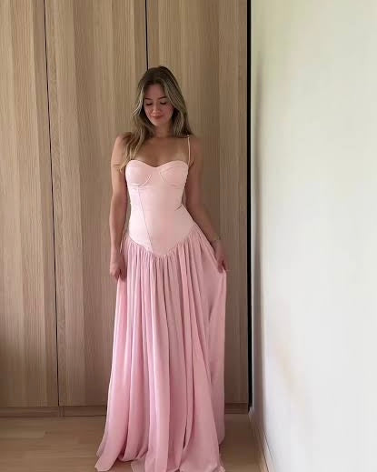 Amelia Maxi Dress - Pink
