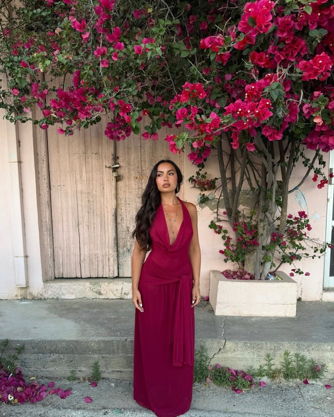 Yosei Dress in Red