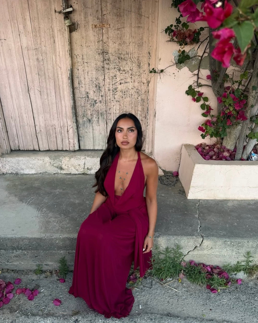 Yosei Dress in Red