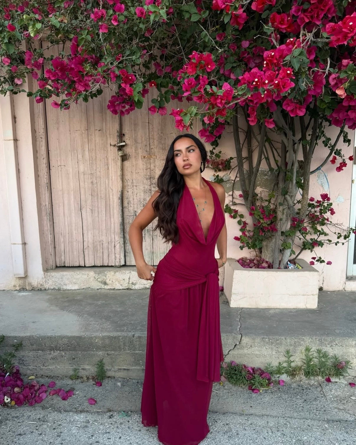 Yosei Dress in Red