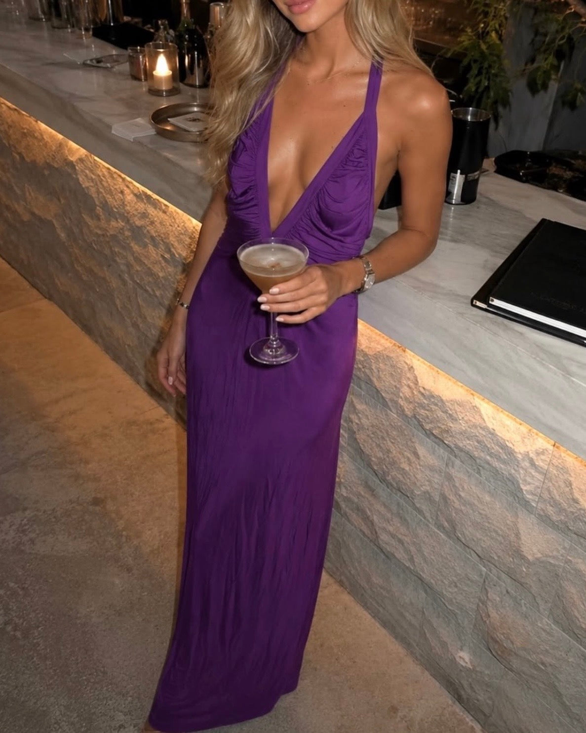Angelina Maxi in Uva