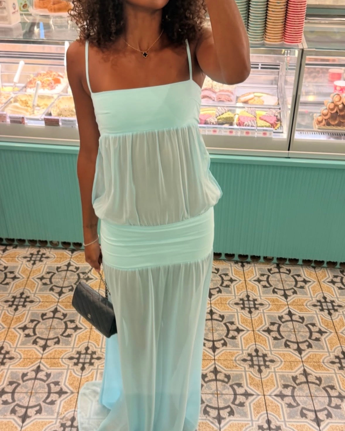 Romeo Gown - Aqua