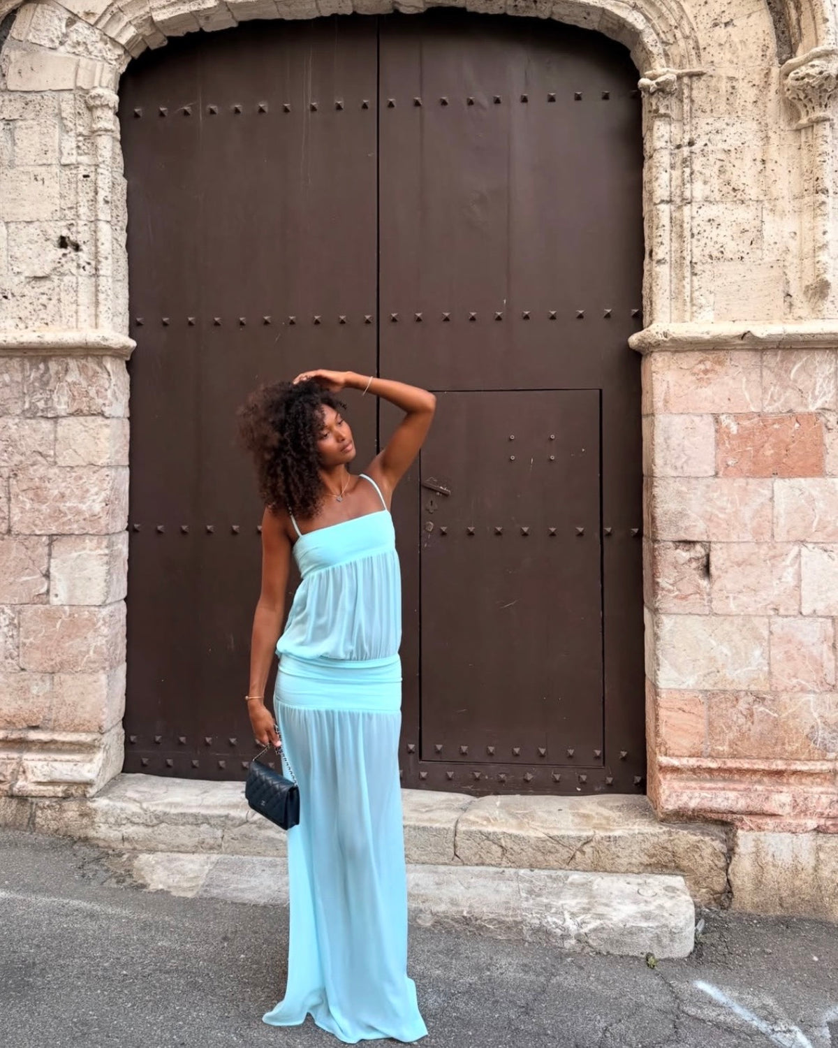 Romeo Gown - Aqua